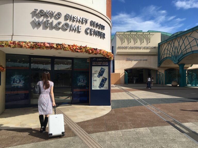 荷物を預けて身軽に！ウェルカムセンターでミラコスタ宿泊特典を受け取ってきました。