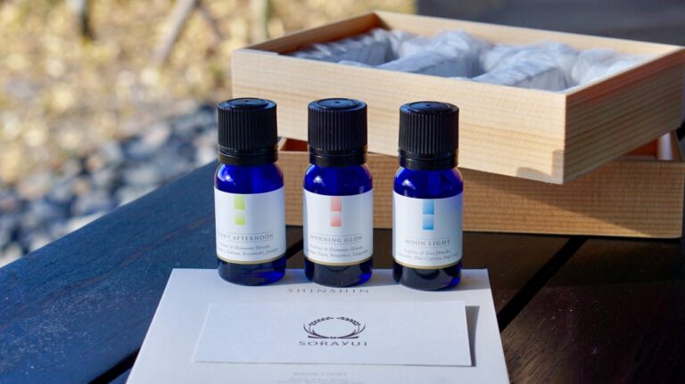 [ホテルアロマ]記憶に残る香りをお土産にする。アマネムのスパ施設で使われているアロマ「SORAYUI」を買いました。