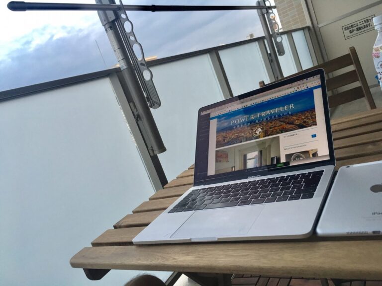 バルコニーを改造して自分だけの仕事スペースを作ってみた