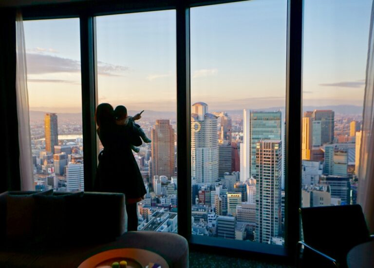 コンラッド大阪に赤ちゃん連れで宿泊してみました＠キングエグゼクティブコーナールーム