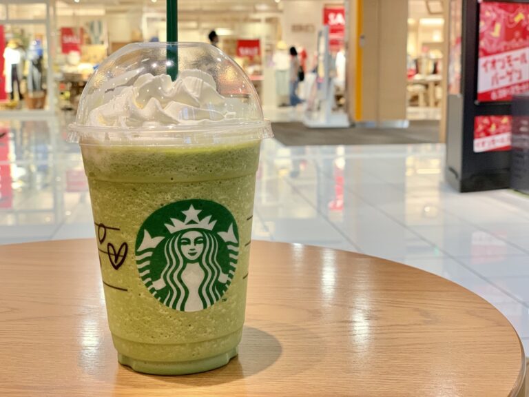 13年越しの、抹茶クリームフラペチーノ アドショット グランデ