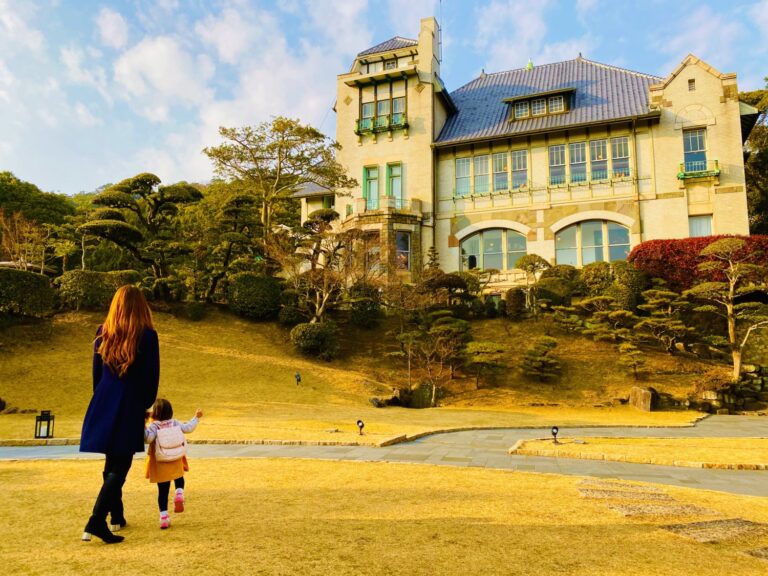 神戸迎賓館 旧西尾邸へ｜「100年後に迎賓館が最も美しく見えるように」と造られた庭を歩く