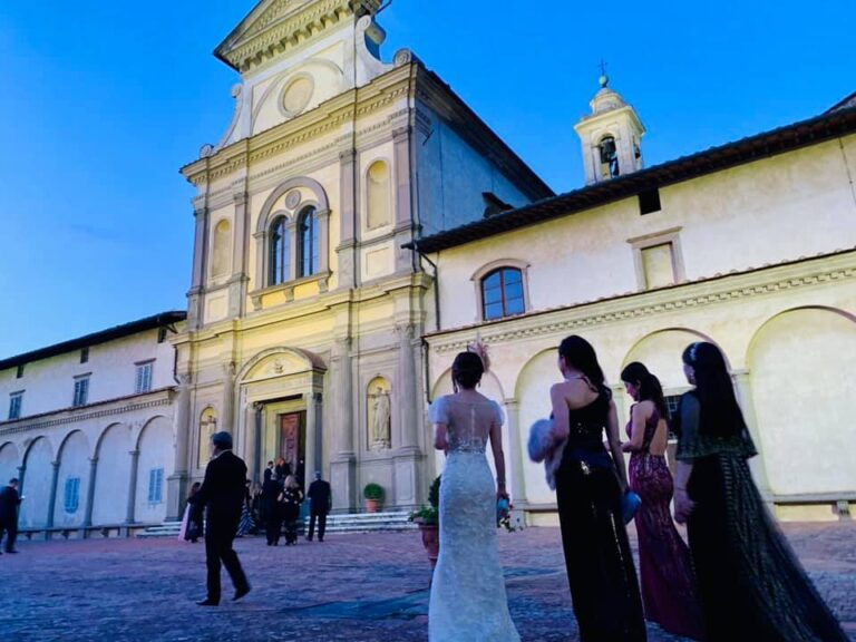 フィレンツェの世界遺産「Certosa di Firenze」でのガラパーティーに夫婦で出席しました。