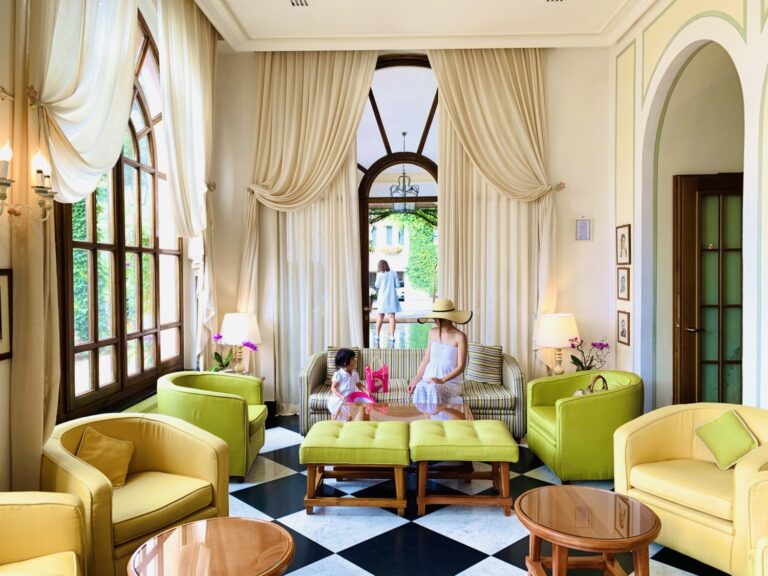 ポルトフィーノの高級ホテル「Belmond Hotel Splendido」に家族で宿泊しました。プライベートボートで海上散策も。