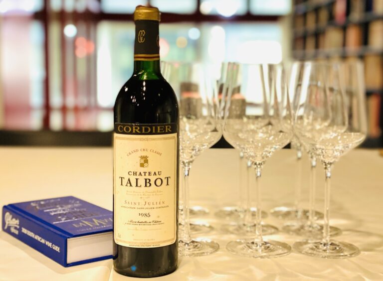 シャトー・タルボ1985年を飲むワイン会を富山で開催しました。