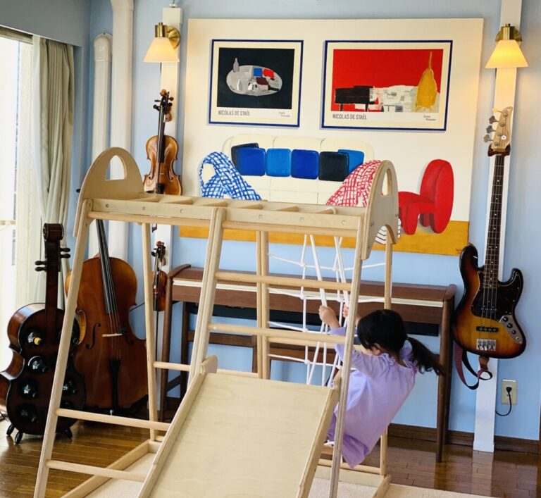 4歳の娘がお年玉で購入したのは室内ジャングルジム！