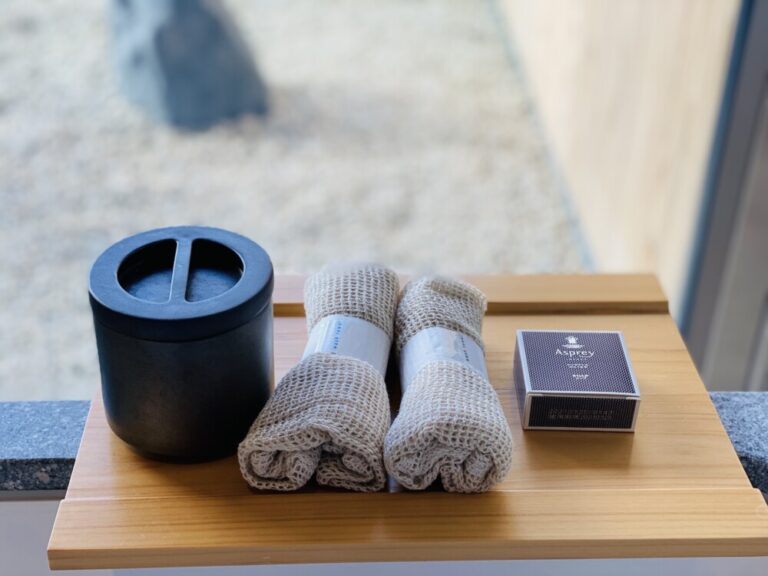 リッツカールトン日光の浴室／洗面所アメニティを紹介。子ども用のリクエストアイテムも。