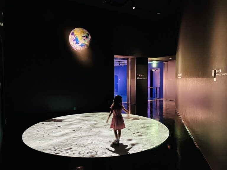 5歳にはつまらない？宇宙ミュージアム「TeNQ」の訪問レビュー
